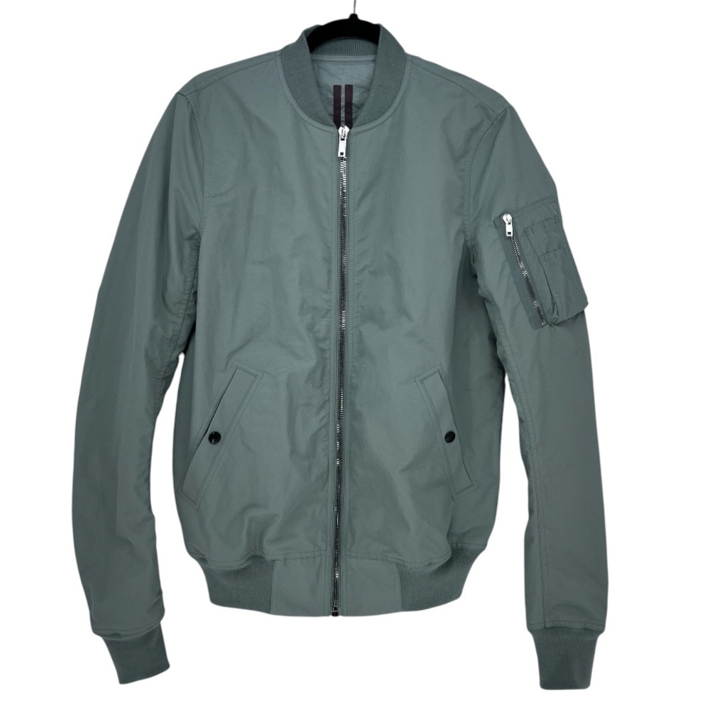 Rick Owens DRKSHDW Flight Bomber Jacket Size Small in Marine